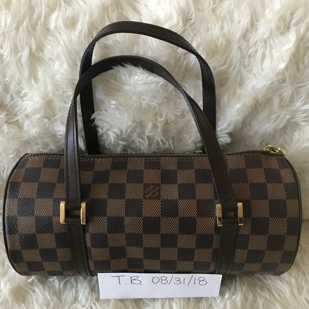 Authentic Damier Ebony Papillon